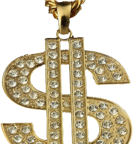 Chain Clipart Thug Life - Gold Chain Clipart Transparent (640x480), Png Download