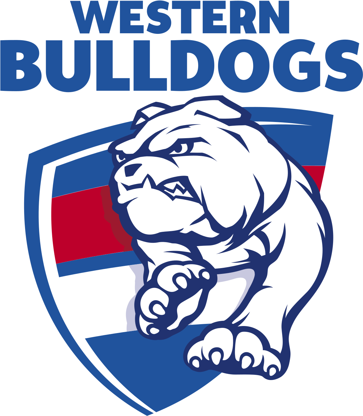 Western Bulldogs Logo (1200x1394), Png Download