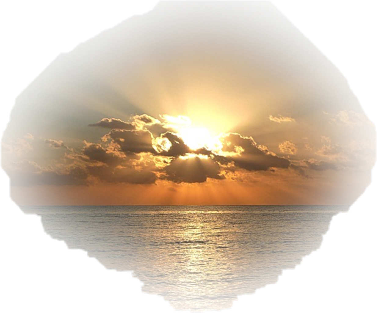 Sunset (1235x1024), Png Download