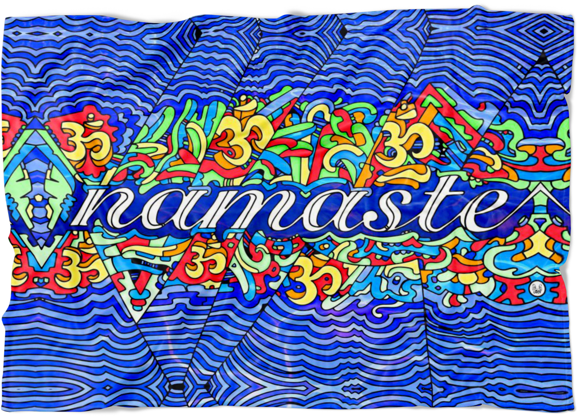 Namaste 001 Fleece Blanket (2000x2000), Png Download