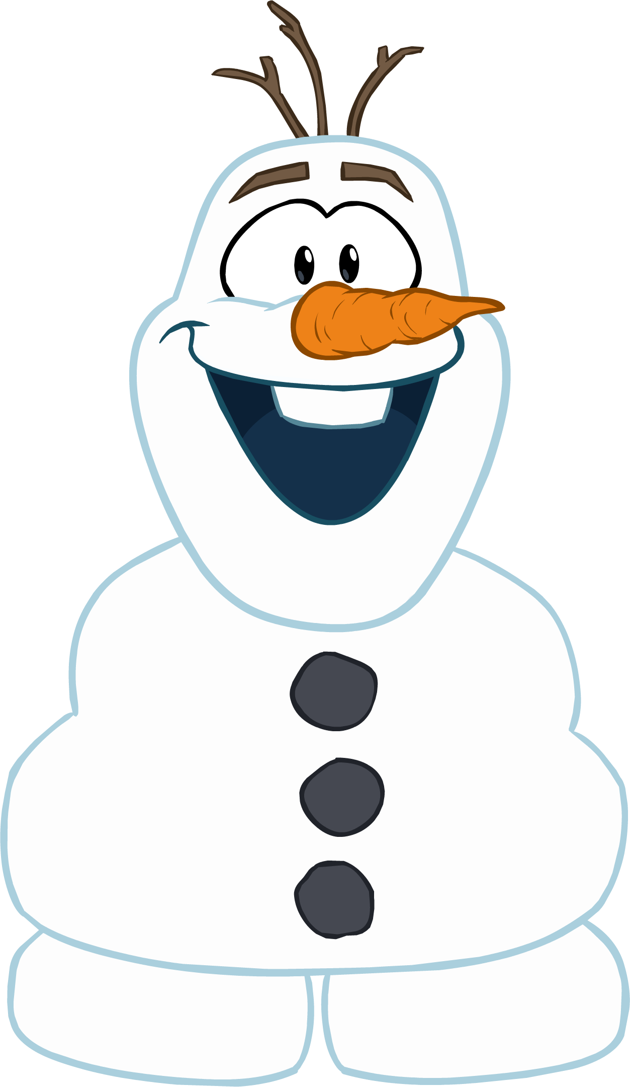 Vector Transparent Image S Costume Png Club Penguin - Doc Mcstuffins Characters Chilly (1253x2160), Png Download