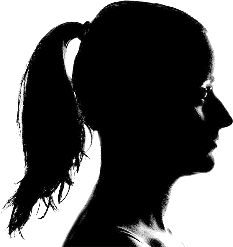 Chiropractor In Buffalo Grove, Il - Silhouette Profile Of Man's Face (867x870), Png Download
