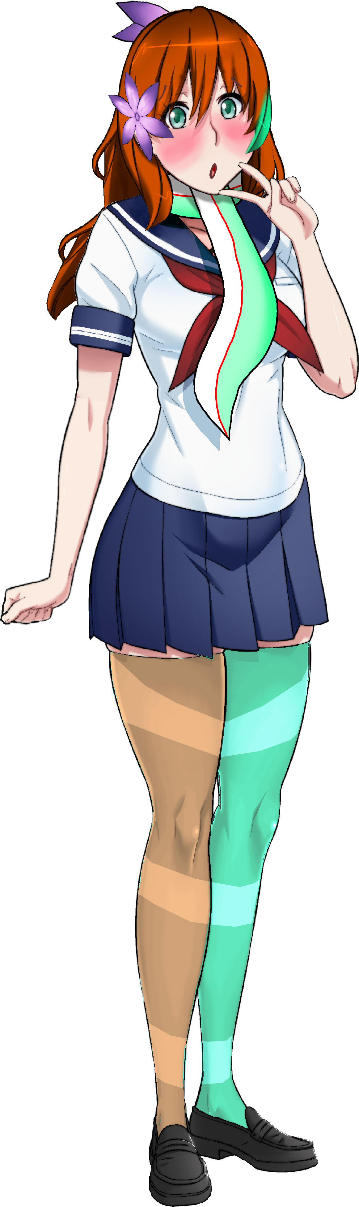 Cocoarivalart3blush - Yandere Simulator (1332x4000), Png Download