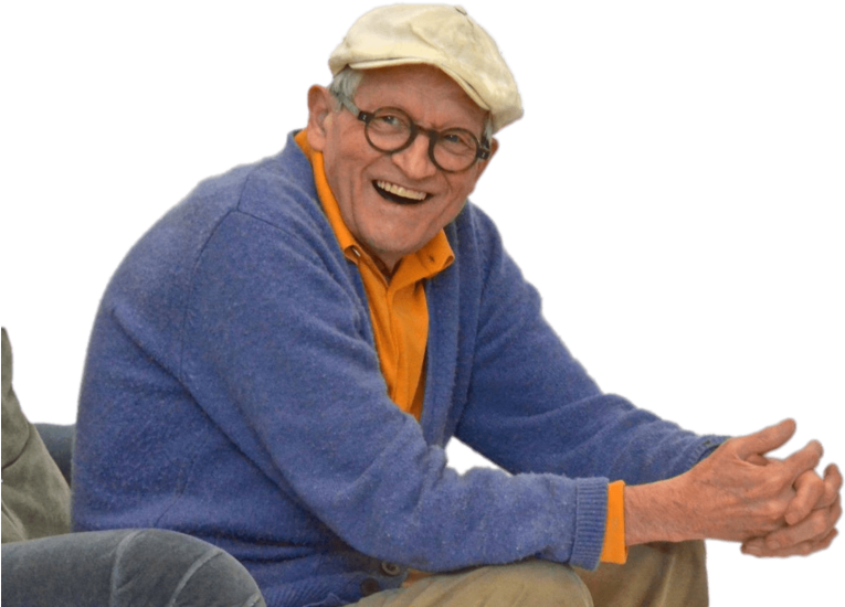 David Hockney Laughing (800x600), Png Download