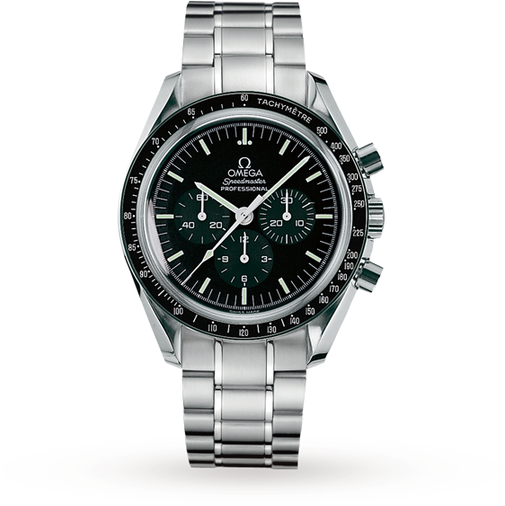 Omega Speedmaster Professional Moon Watch - Ice Watch Stahl (640x640), Png Download