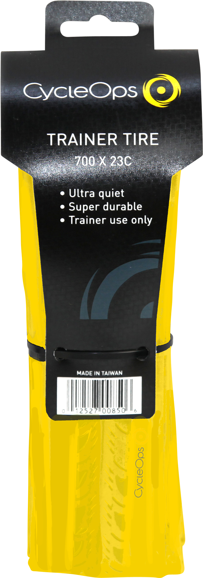 Yellow Trainer Tire - Cycleops Trainer Tire (2000x2000), Png Download