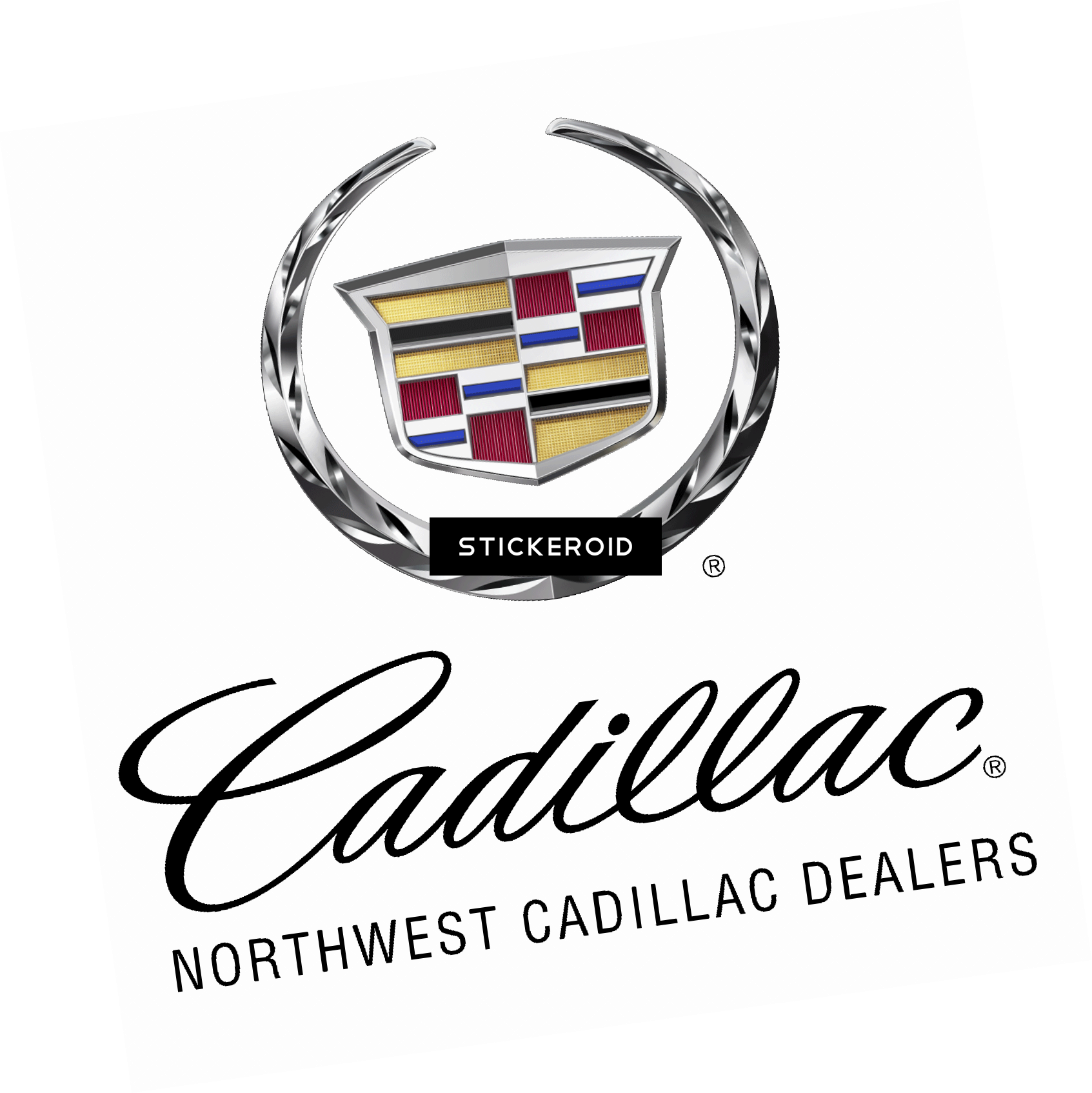 Cadillac Logo (1693x1694), Png Download