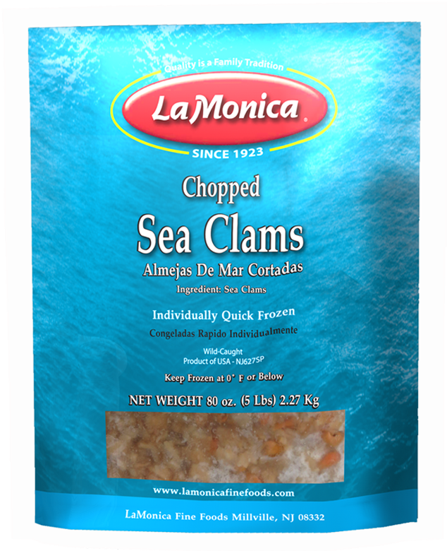 Our Lamonica Iqf Chopped Sea Clams Are Wild-caught - La Monica (900x900), Png Download