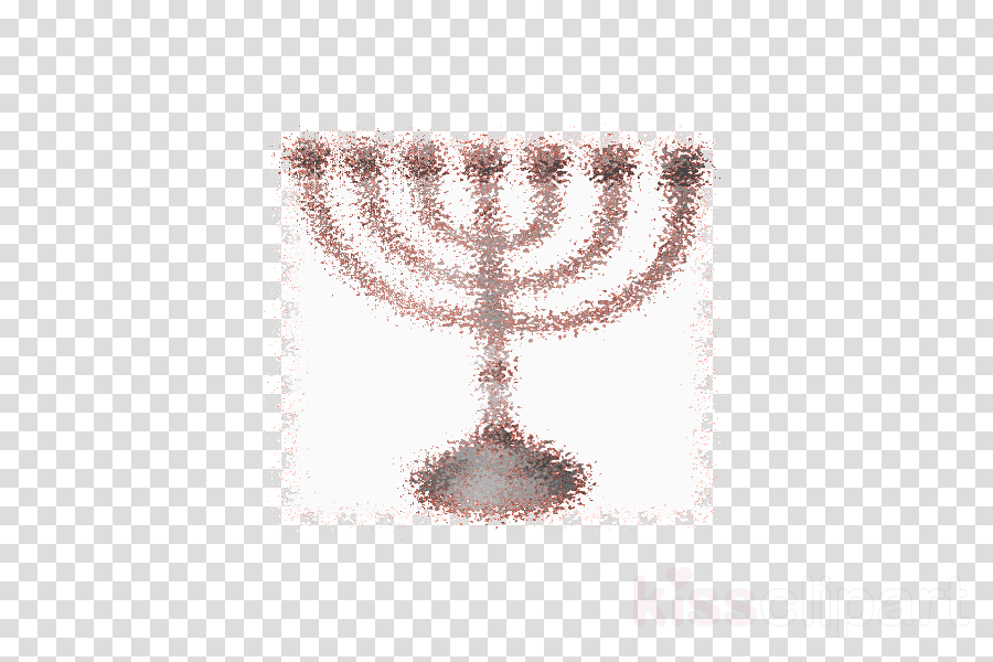 Menorah Clipart Temple In Jerusalem Menorah Judaism - Red Check Deli Restaurant Paper Wrap Basket Liner 1000 (900x600), Png Download