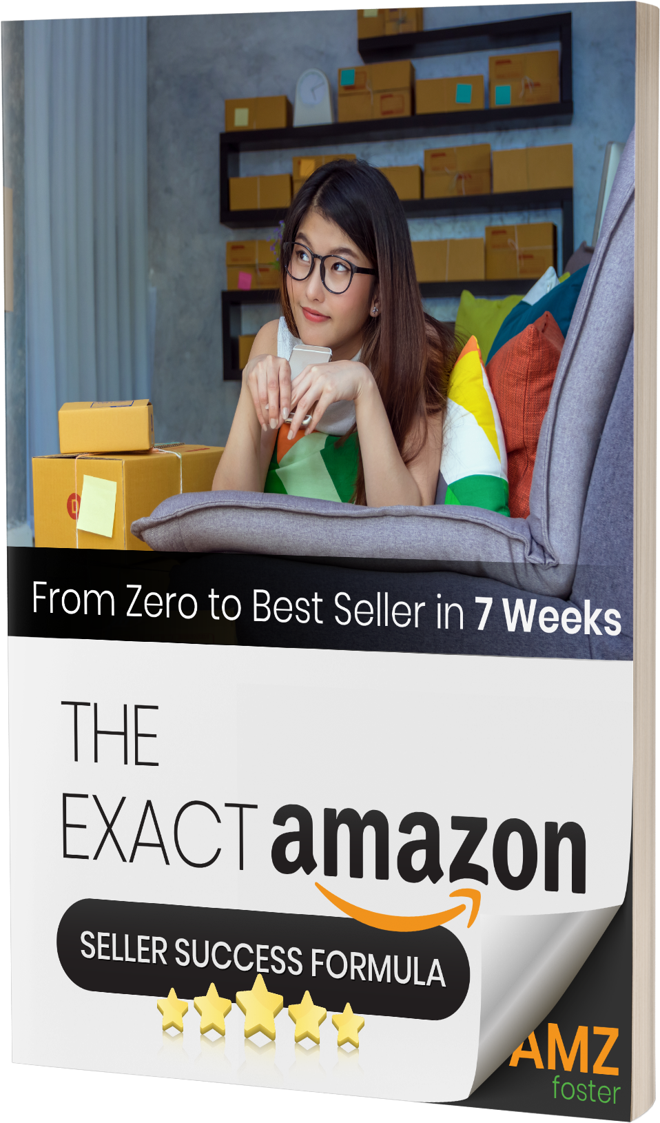 From Zero To Best Seller In 7 Weeks - Amazon (1230x1792), Png Download