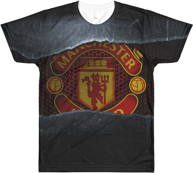 New Arrive 66446 26597 Soccer Man U Tee - Manchester United (690x690), Png Download