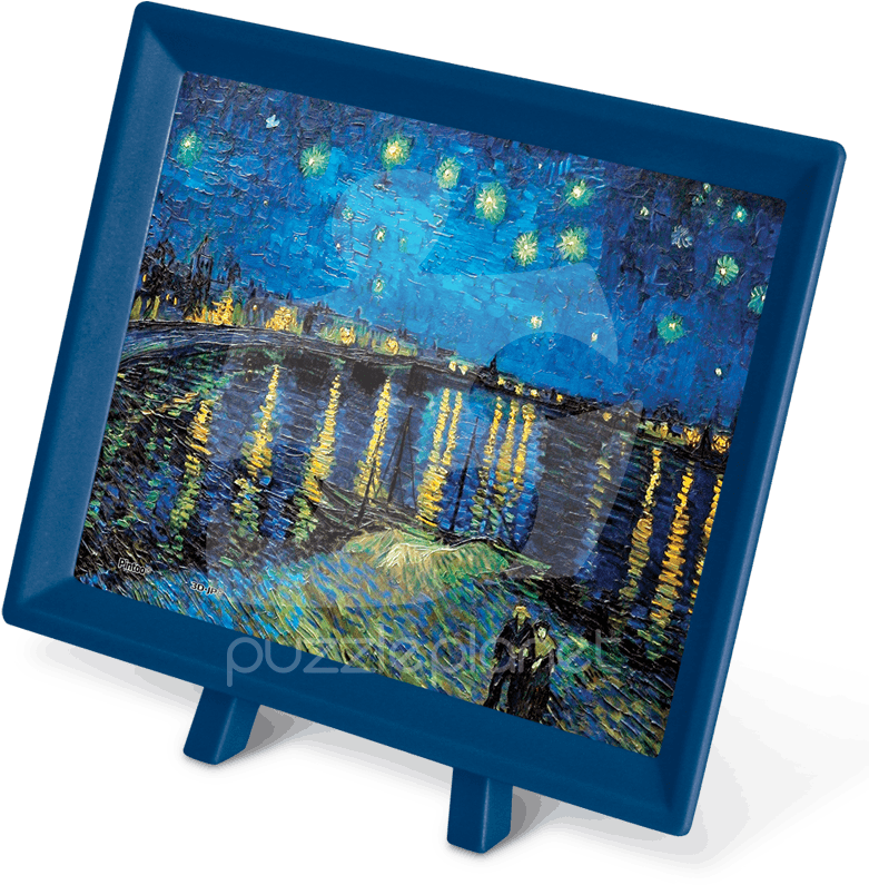 Home - Starry Night Over The Rhone (800x1000), Png Download