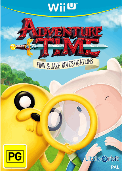 1 Of - Adventure Time Finn & Jake Investigations [wii (600x600), Png Download