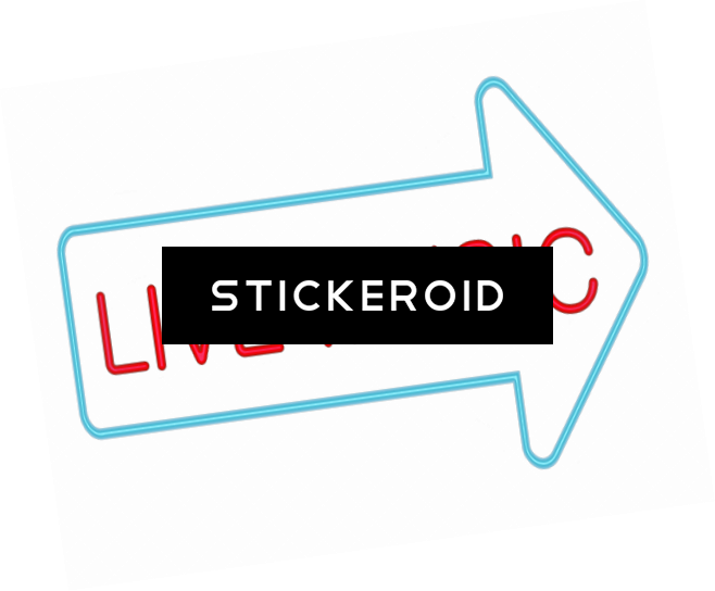 Open Neon Sign - Sign (658x544), Png Download