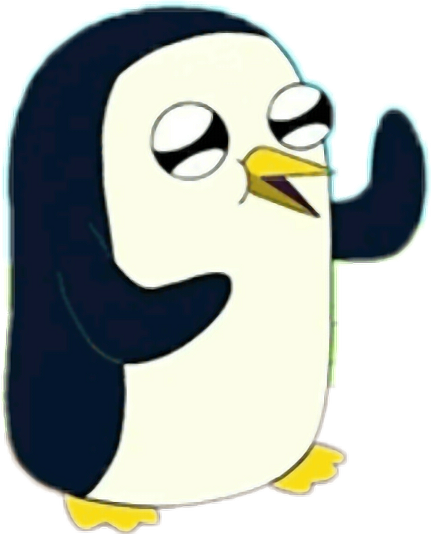 Report Abuse - Пингвин Из Adventure Time (628x778), Png Download