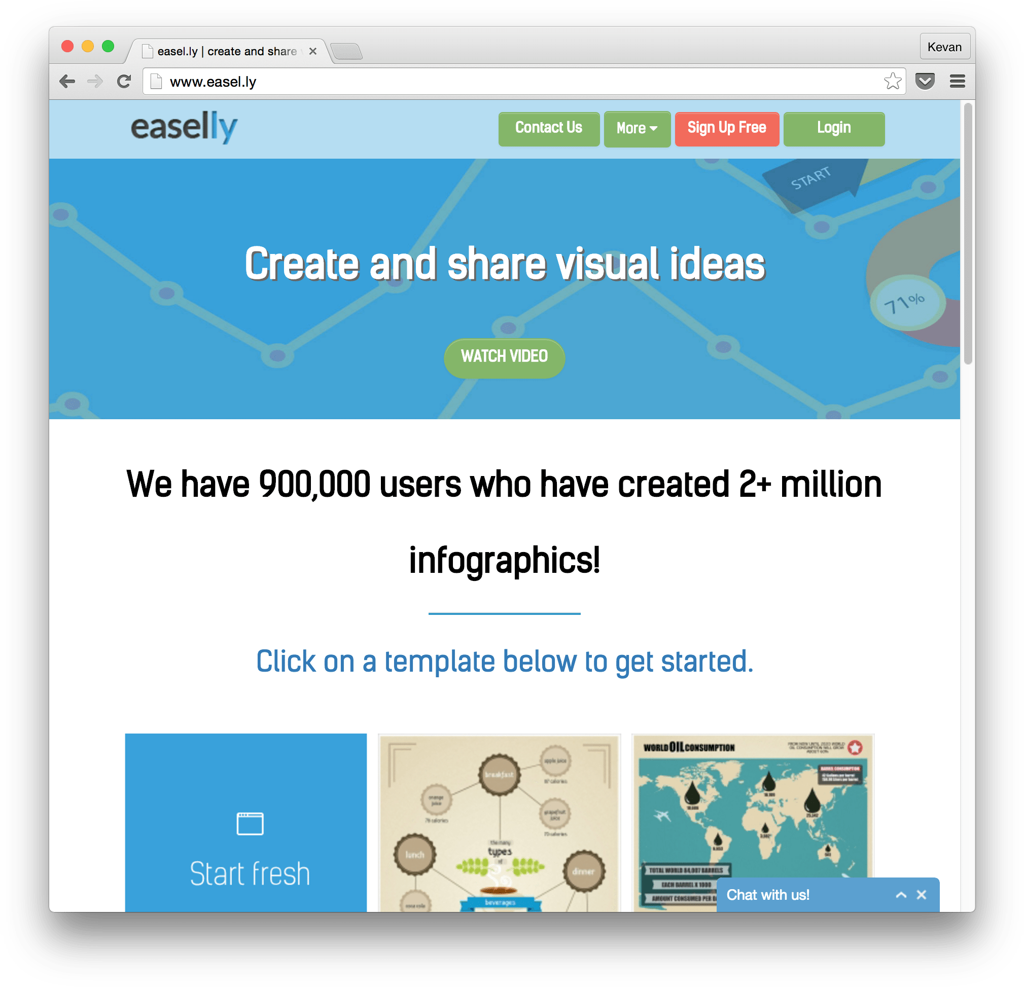 Easelly Website - Infographic (2050x1970), Png Download