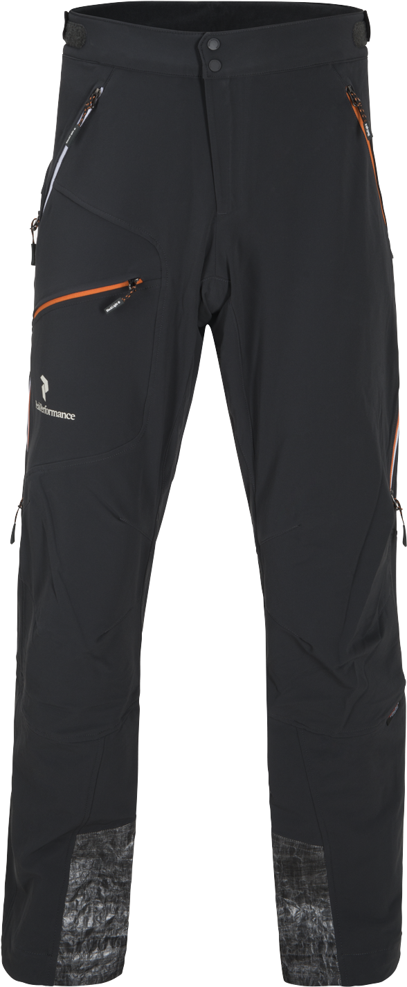 Men's Black Light Touring Softshell Pants Skiffer - Men's Nike Club Fleece Pants (1400x1522), Png Download
