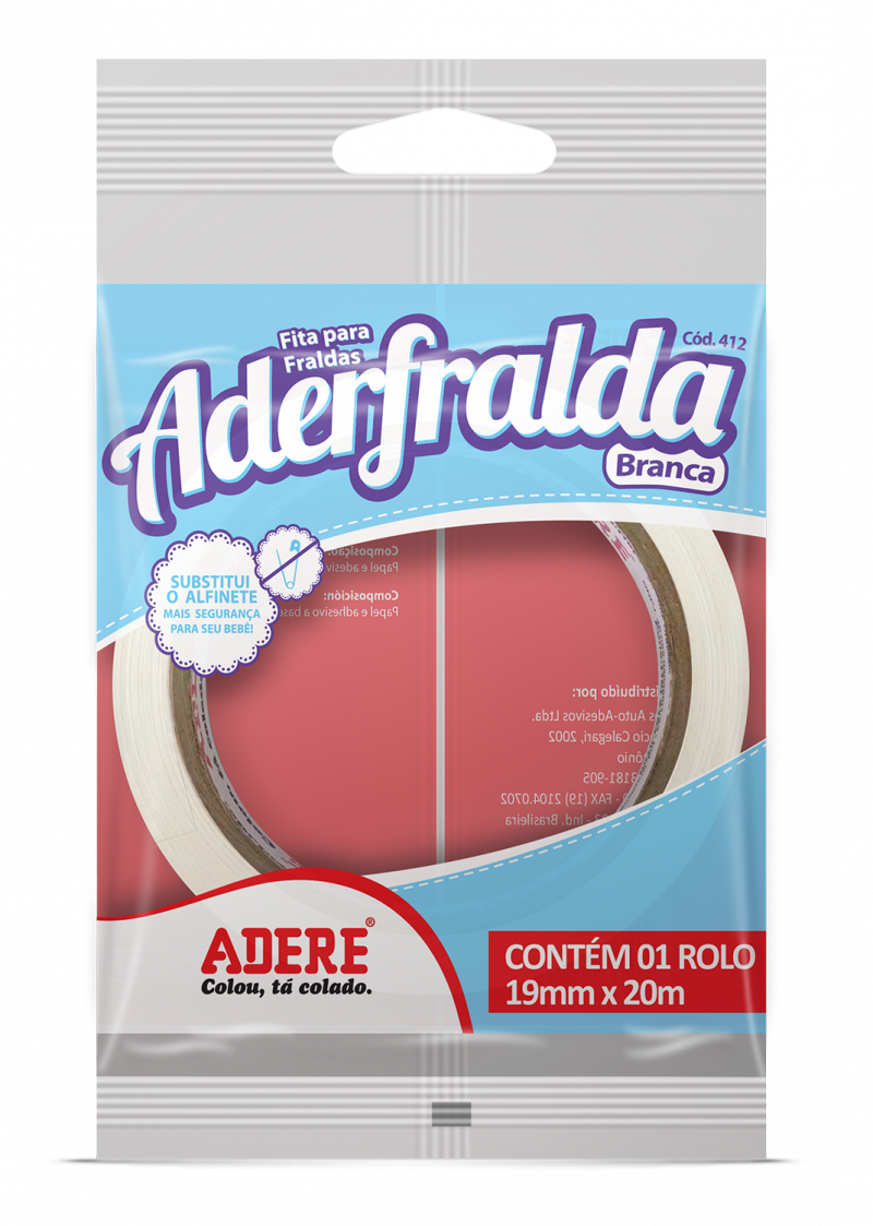 Aderfralda Crepe Adhesive Tape - Adere (800x1123), Png Download