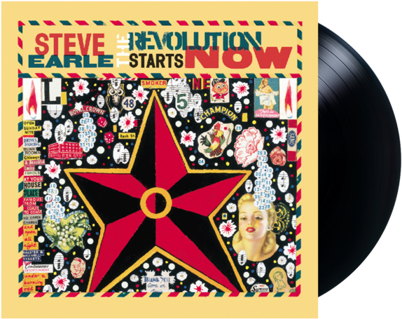 The Revolution Starts Now Vinyl - Steve Earle The Revolution Starts Now (600x600), Png Download