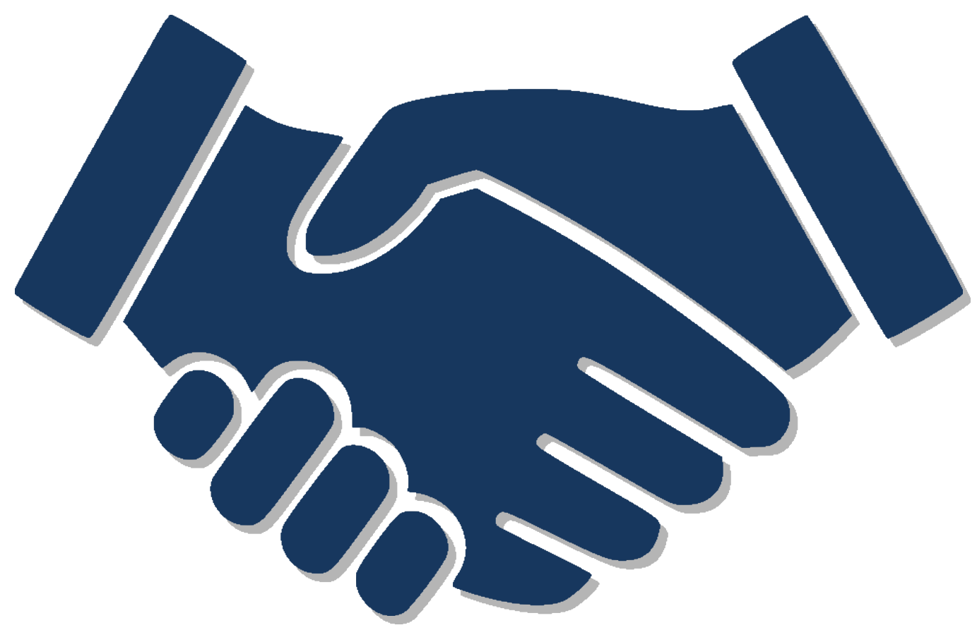 Build Relationships - Two Hands Shaking Logo - Free Transparent PNG