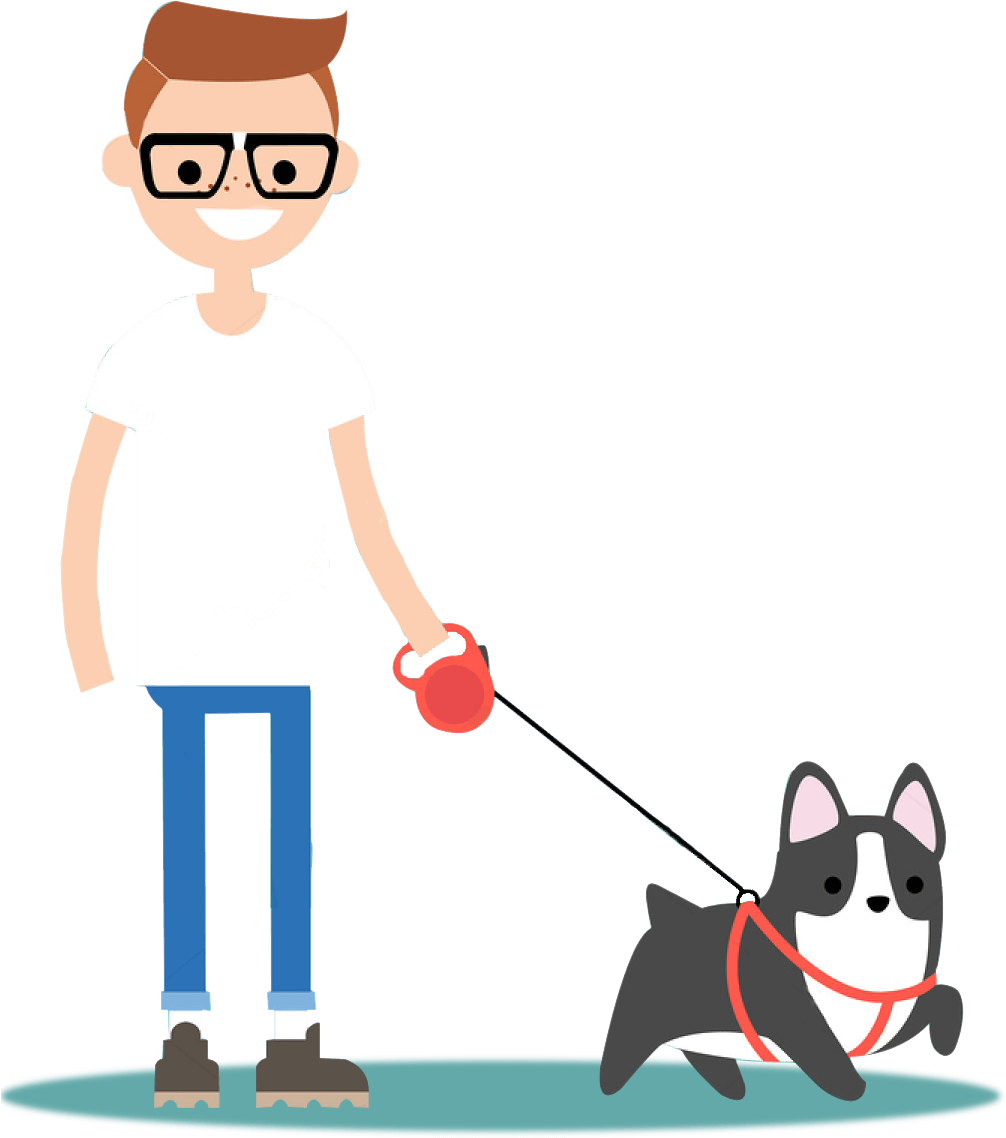 Download Dog Walking - Walking Dog Cartoon Png PNG Image with No Background Download Dog Walking - Walking Dog Cartoon Png PNG Image with No Background