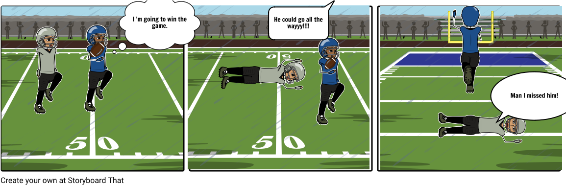 The Winning Touchdown - Goalkeeper (1164x385), Png Download