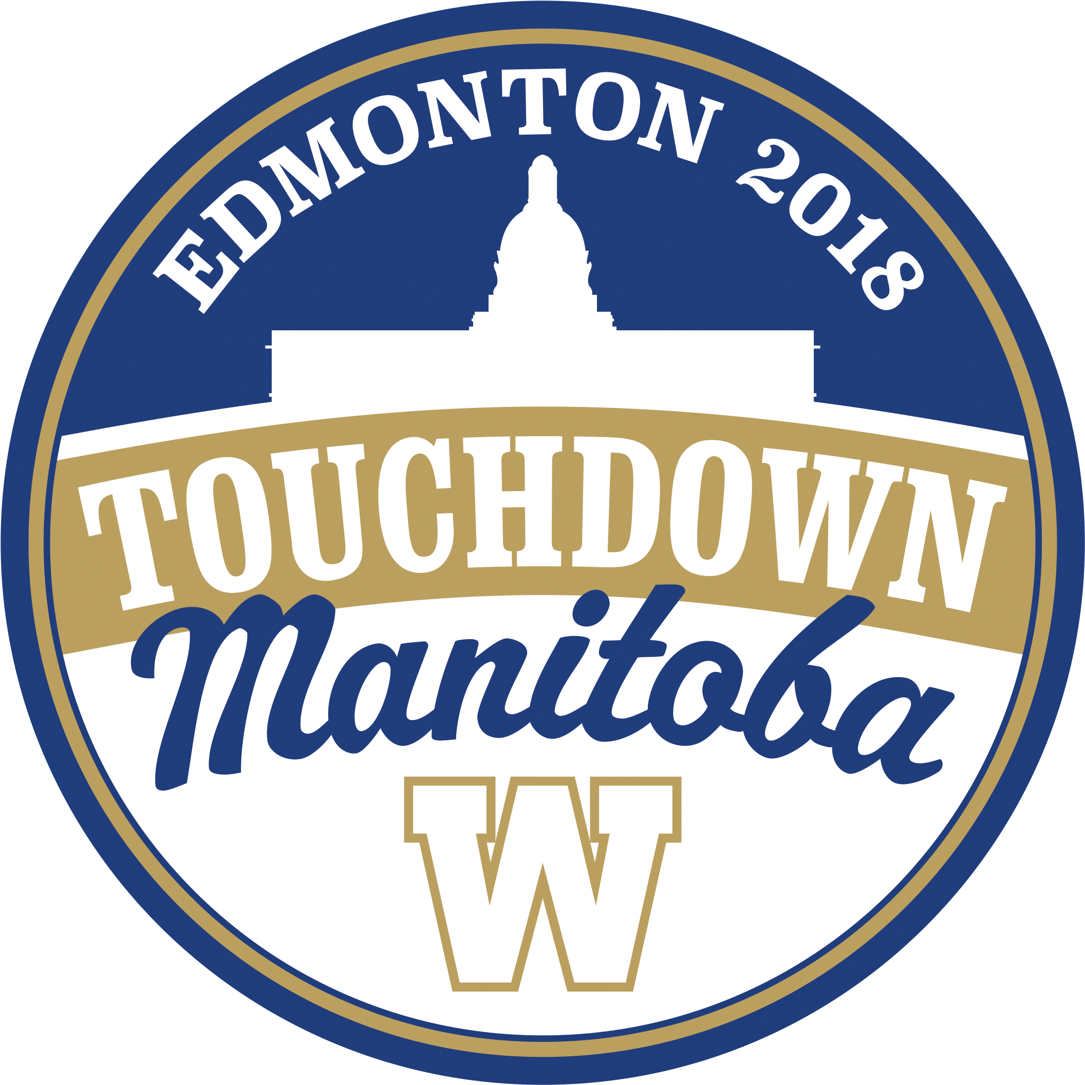 106th Grey Cup Festival - Winnipeg Blue Bombers (2127x2127), Png Download