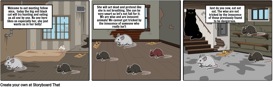 Mice - Cartoon (1165x386), Png Download