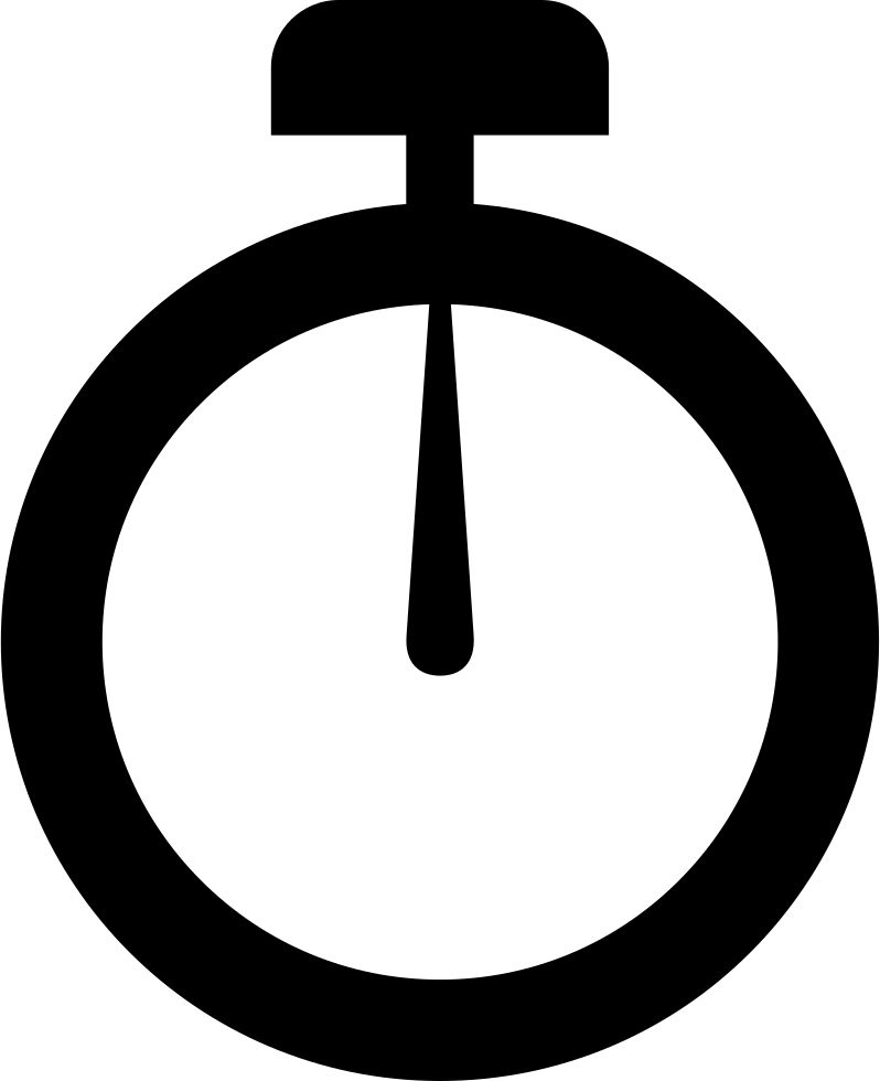 Stopwatch Comments - Timer Icon (798x980), Png Download