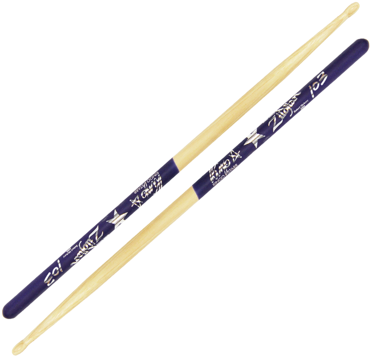 Zildjian Drum Sticks Ringo Starr W/tip Purple Dip - Zildjian Artist Series Ringo Starr Drumsticks Asrs (750x750), Png Download