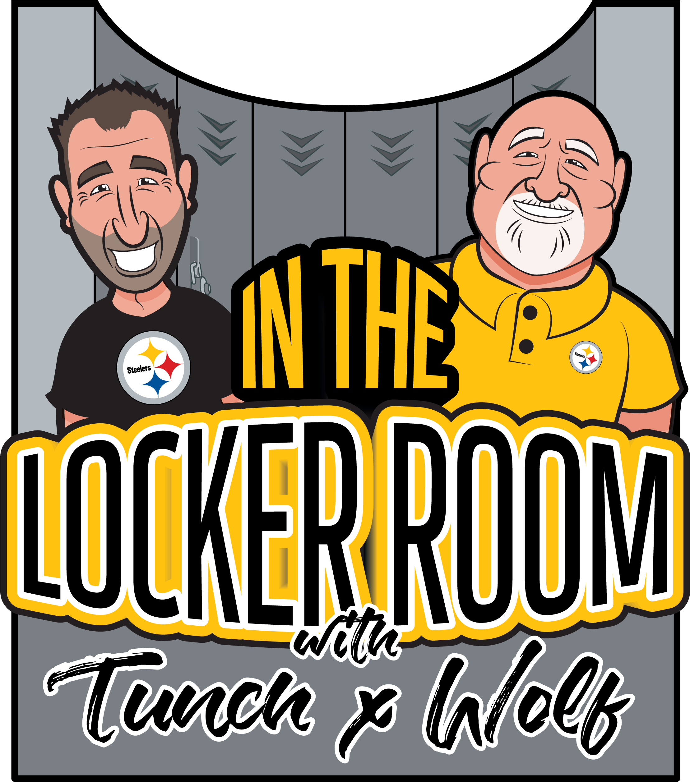 In The Locker Room With Tunch & Wolf By Snr On Apple - Pittsburgh (3000x3000), Png Download