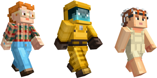 Stranger Things Minecraft - Stranger Things Barb Minecraft Skin (748x421), Png Download