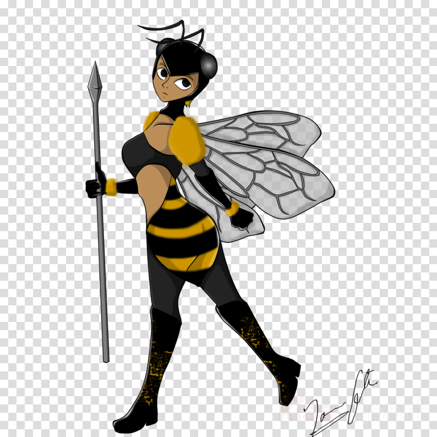 Worker Bee Clipart Western Honey Bee Insect Worker - Worker Bee (900x900), Png Download
