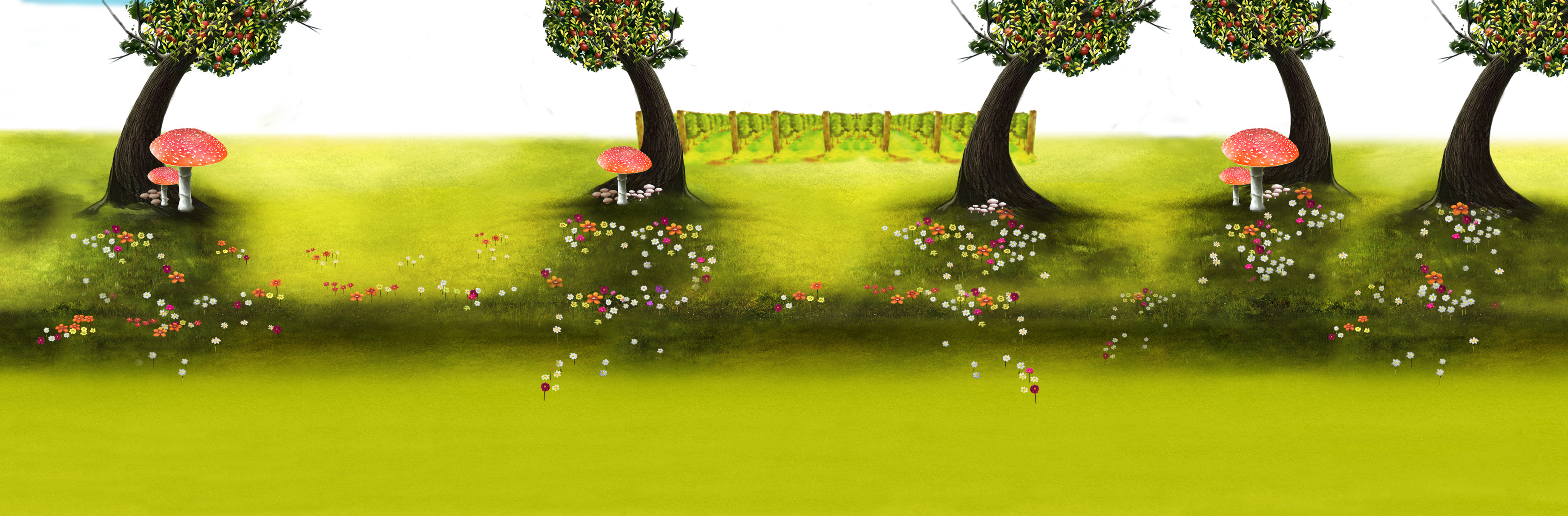 The Digital Embassy - Grass (3681x1212), Png Download