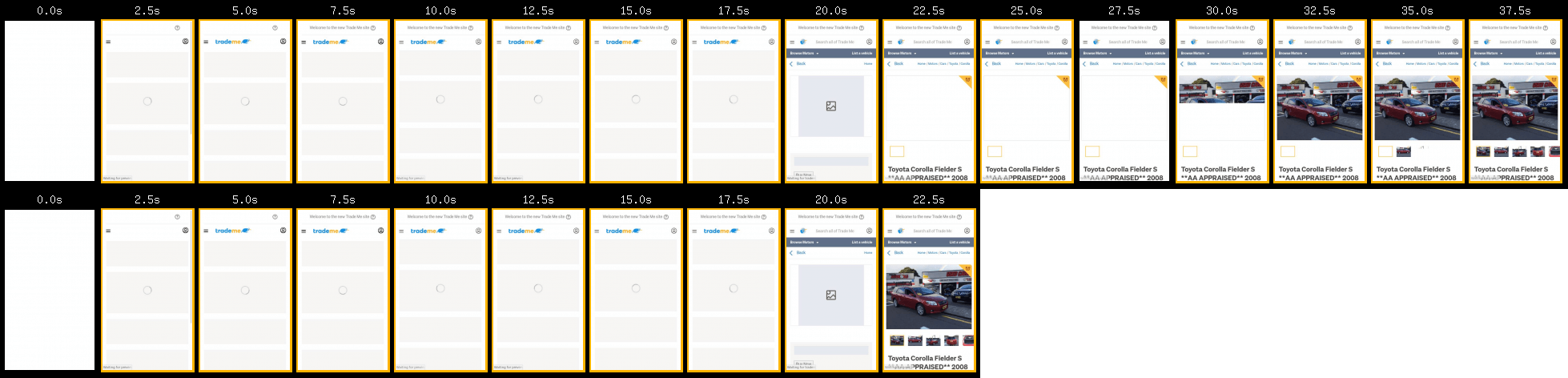 A Filmstrip Comparison Of The Original Page Versus - Film Frame (1958x472), Png Download
