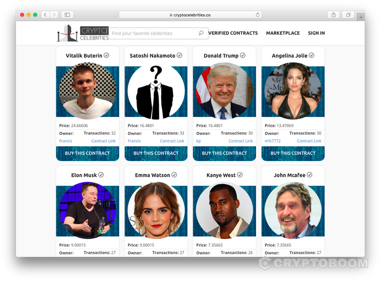 The "cryptokitties" Was Replaced By "cryptocelebrities" - Donald J. Trump 2017 (780x577), Png Download