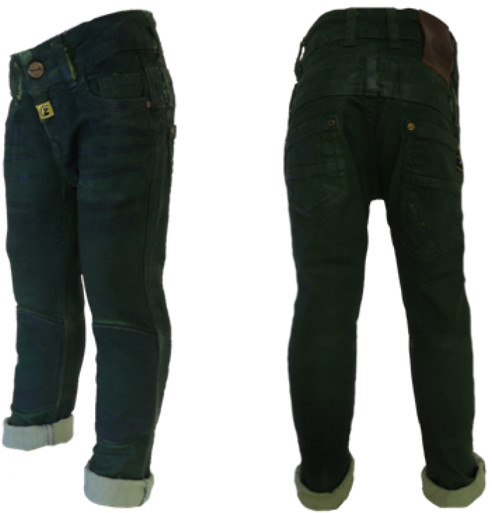 Broek Kermit Green - Trousers (800x800), Png Download