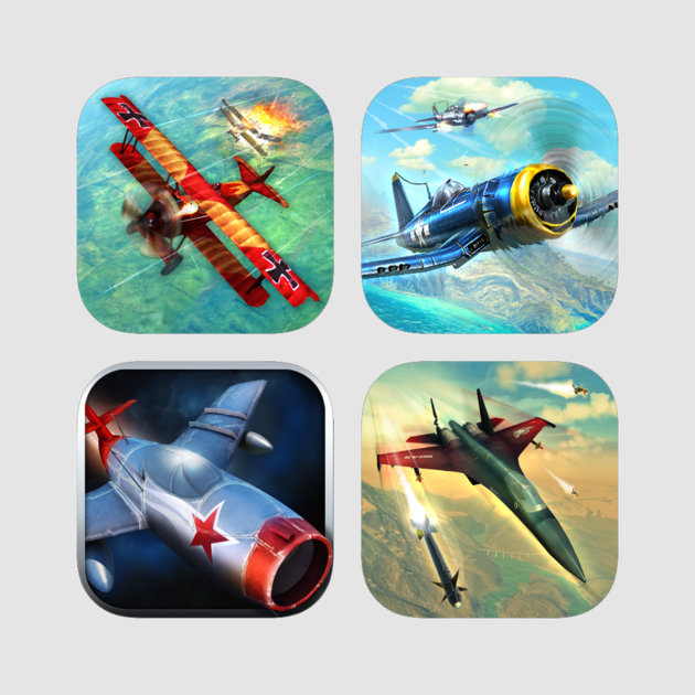 Sky Gamblers Bundle On The App Store - Propeller-driven Aircraft (630x630), Png Download