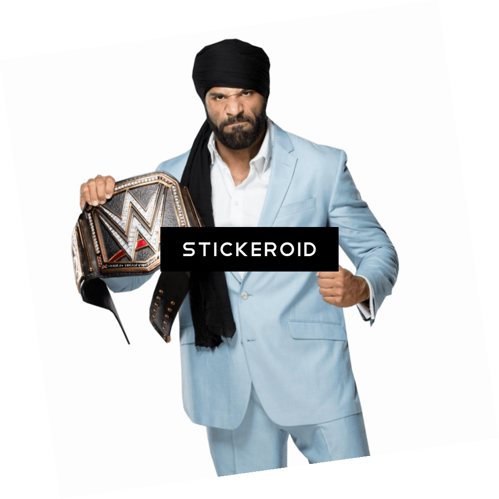 Jinder Mahal Suit Belt - Jinder Mahal (1008x1009), Png Download