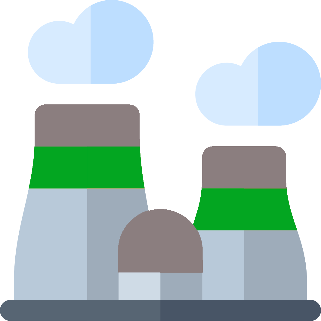 Power Plants - Power Plant Cartoon (1067x1067), Png Download