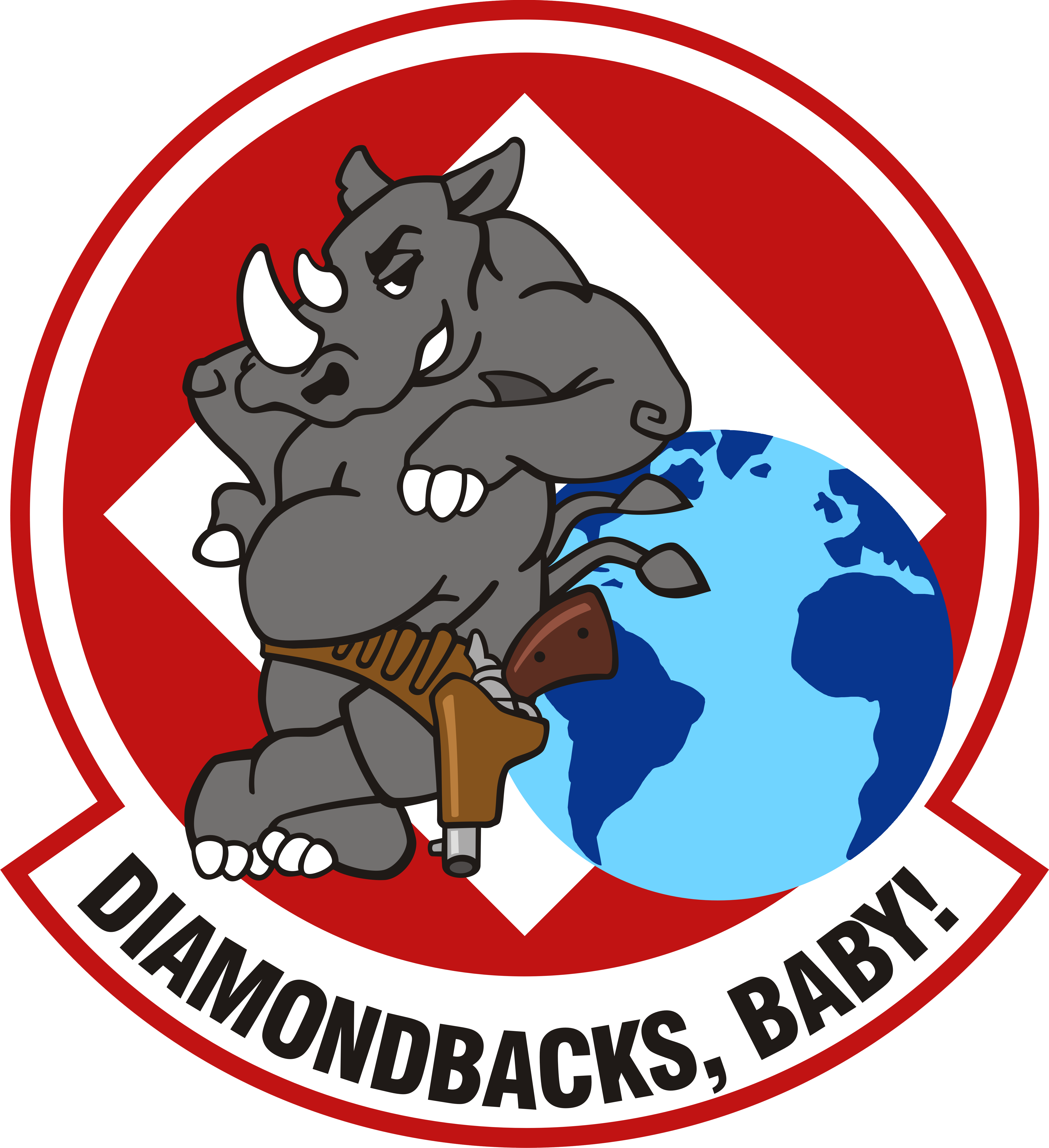 F/a 18 Rhino Vfa 102 Diamondbacks - Ame Church (4816x5269), Png Download