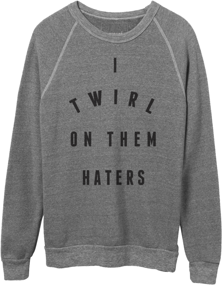 Haters Crewneck Sweatshirt - Beyonce Tour Merch 2018 (1024x1024), Png Download