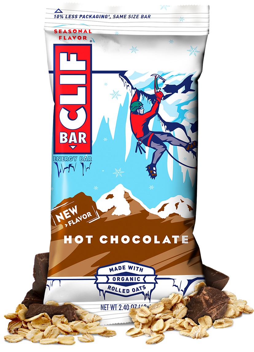 Clif Hot Chocolate - Clif Bar - Energy Bar, Hot Chocolate - 12 Bars (835x1148), Png Download