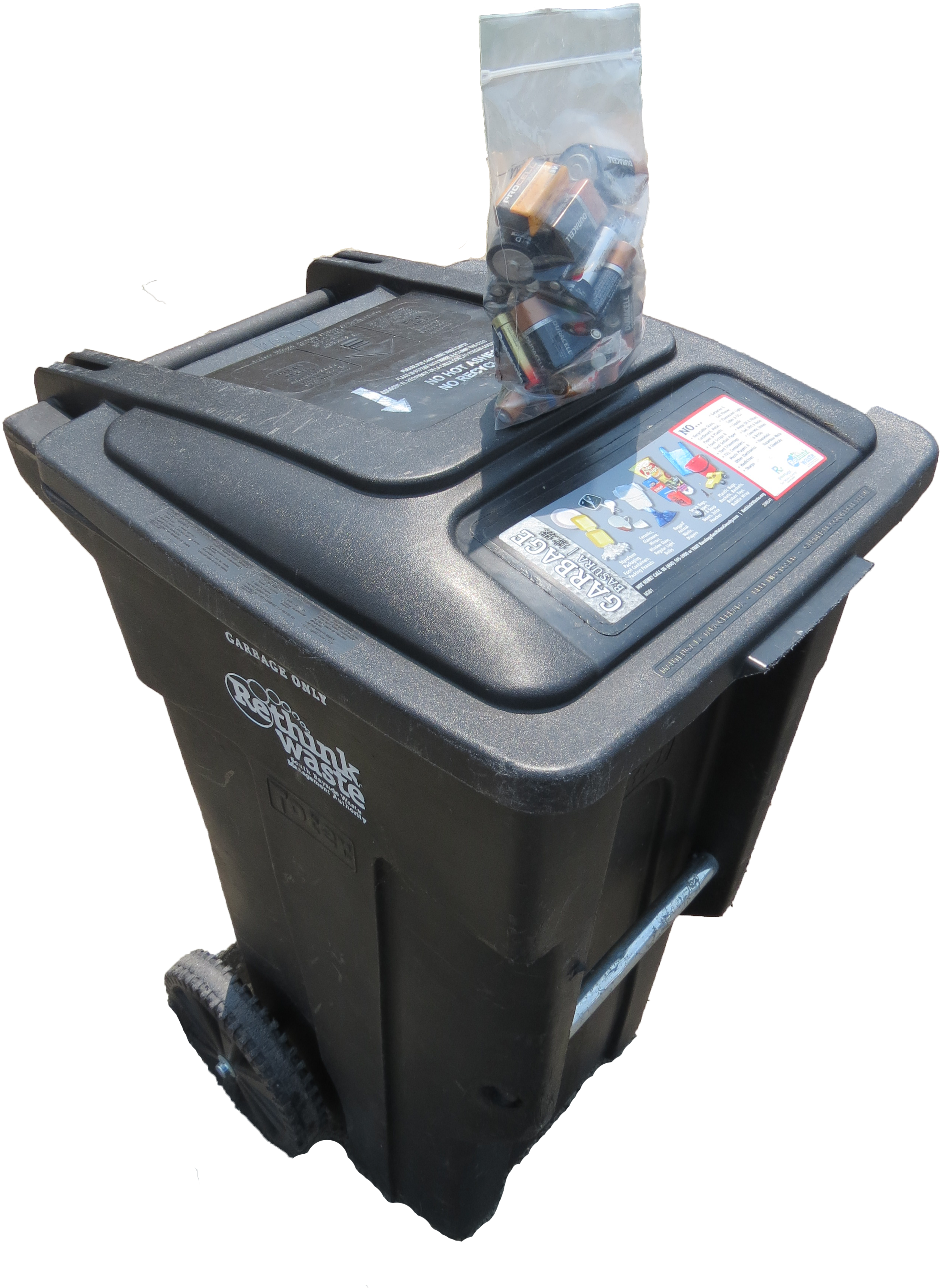 Alkaline, Button) And Cell Phones Inside A Sealed Clear - Battery Recycling (2480x3509), Png Download