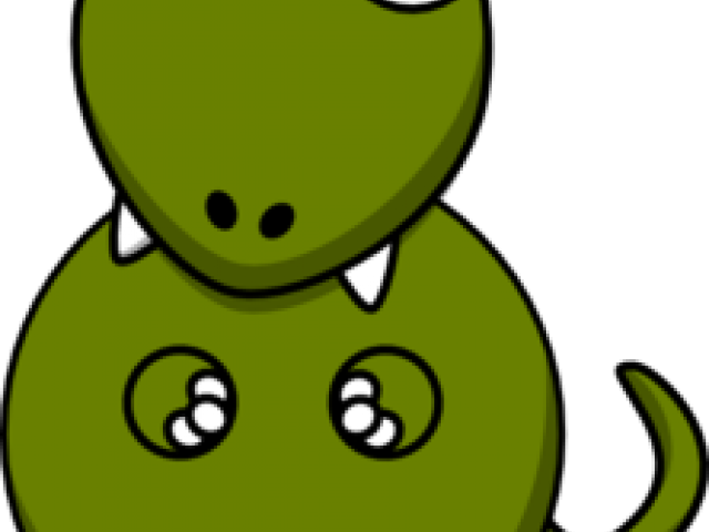 Green Eyes Clipart Cute Eye - Tea Rex Dinosaur Shower Curtain (640x480), Png Download