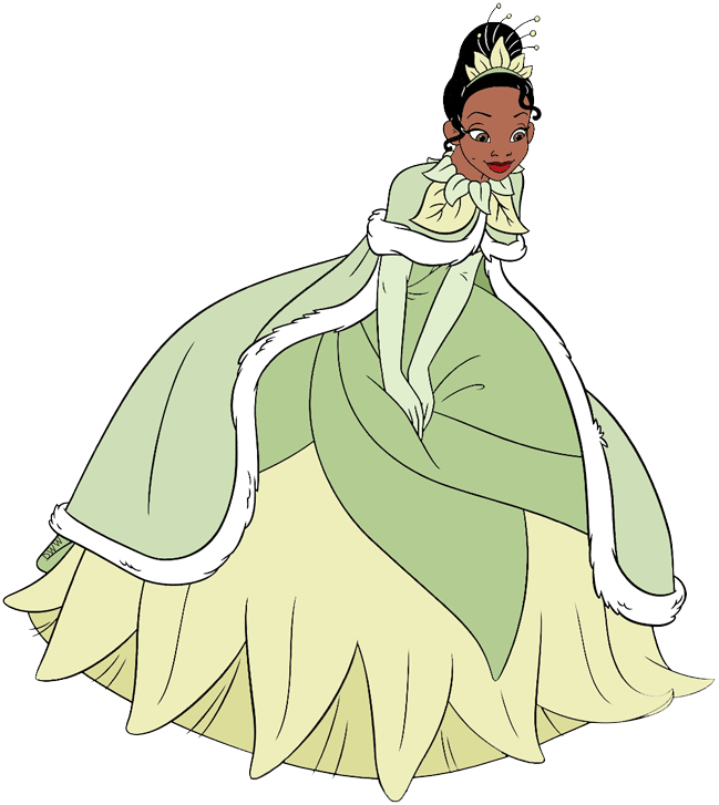 Tiana Wearing Winter Coat - Tiana (649x727), Png Download