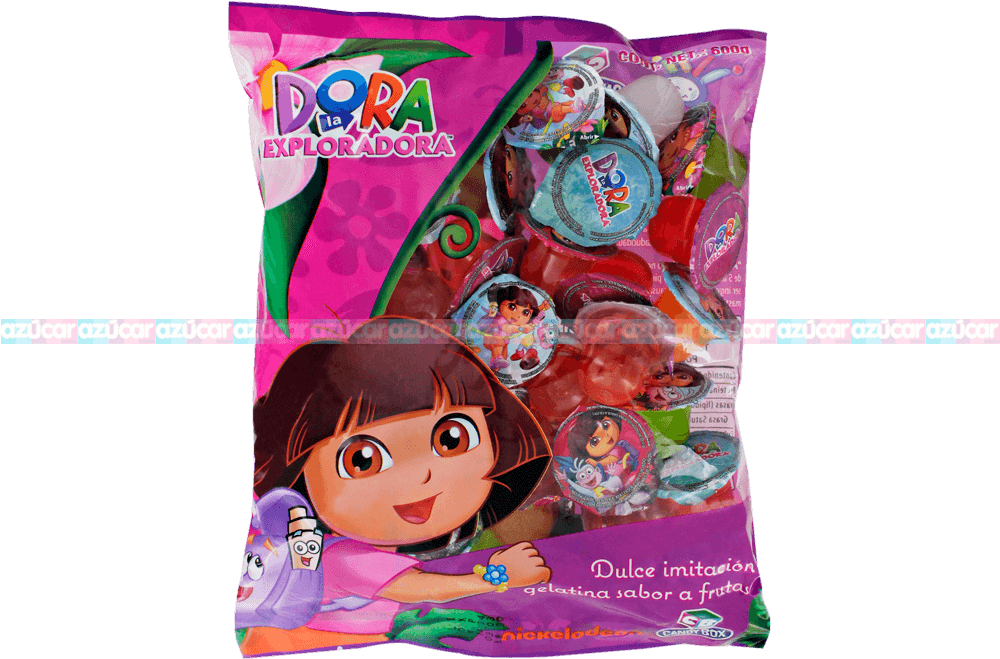 Jelly Doo Dora La Exploradora 16/40 Jelly - Dora The Explorer Lunch Napkins 16ct (1000x1000), Png Download