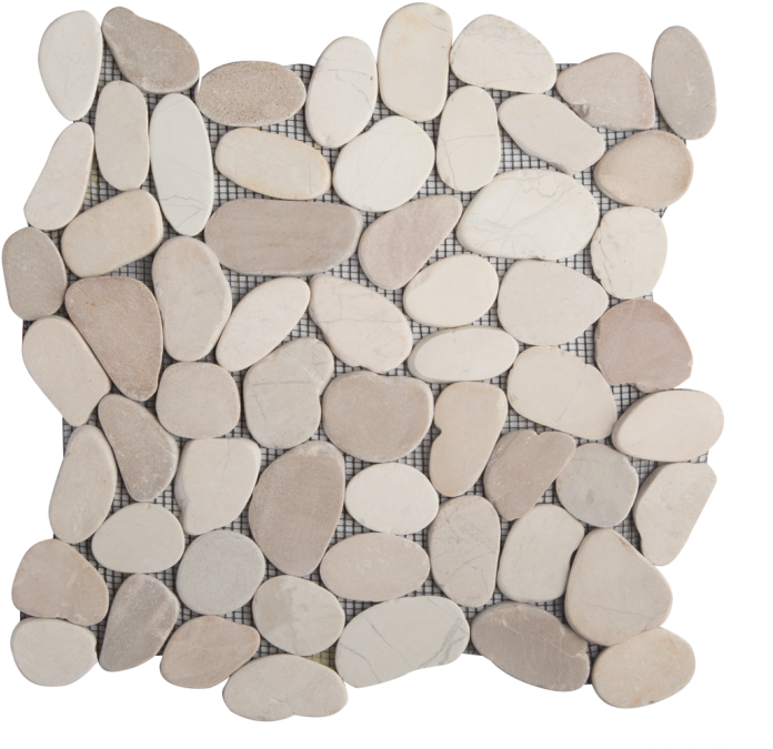 Wish List New Athena Pebble Mosaic 300 X 300 X 10mm - Floor (800x731), Png Download