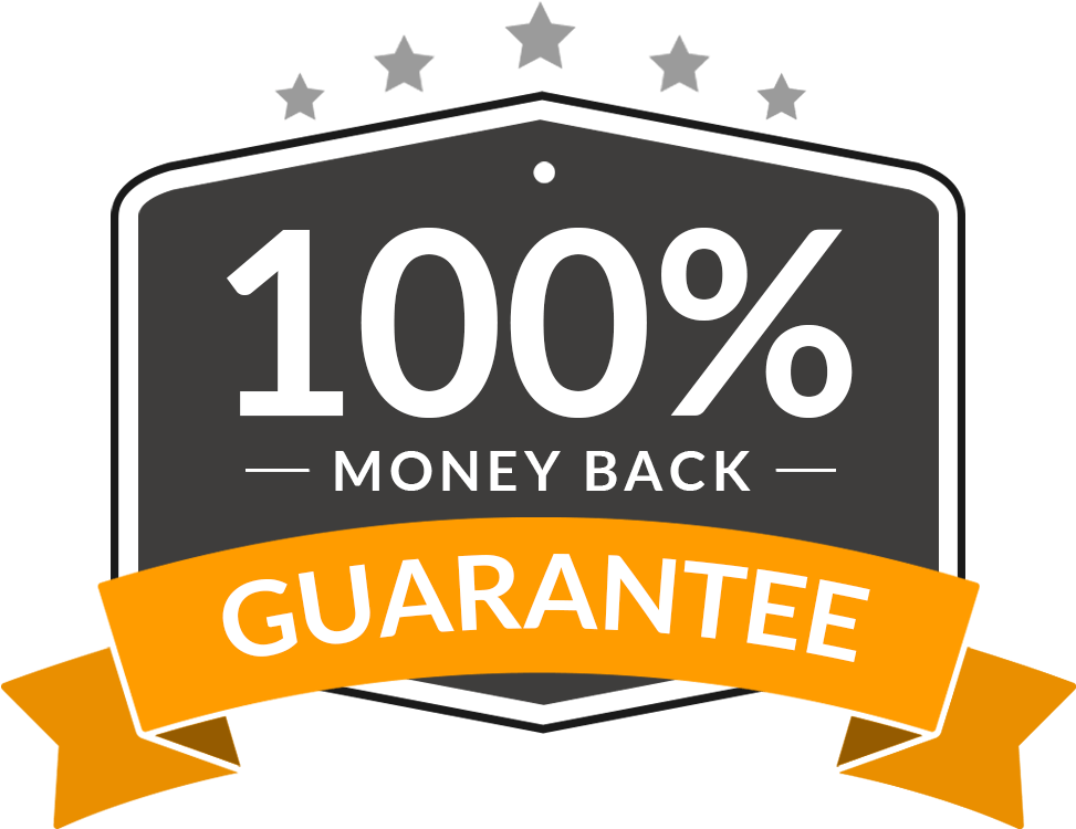 Money-back Guarantee - 100 Money Back Guarantee Png (982x755), Png Download