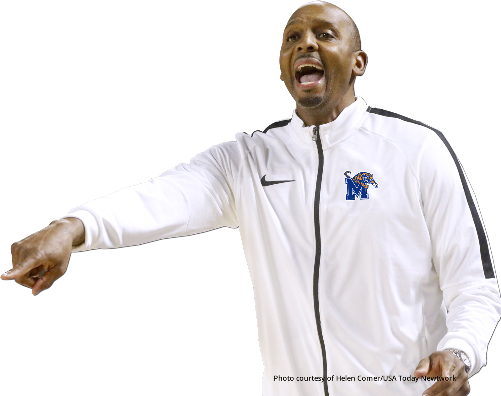 Penny Hardaway Png - Memphis Tigers (1600x1272), Png Download
